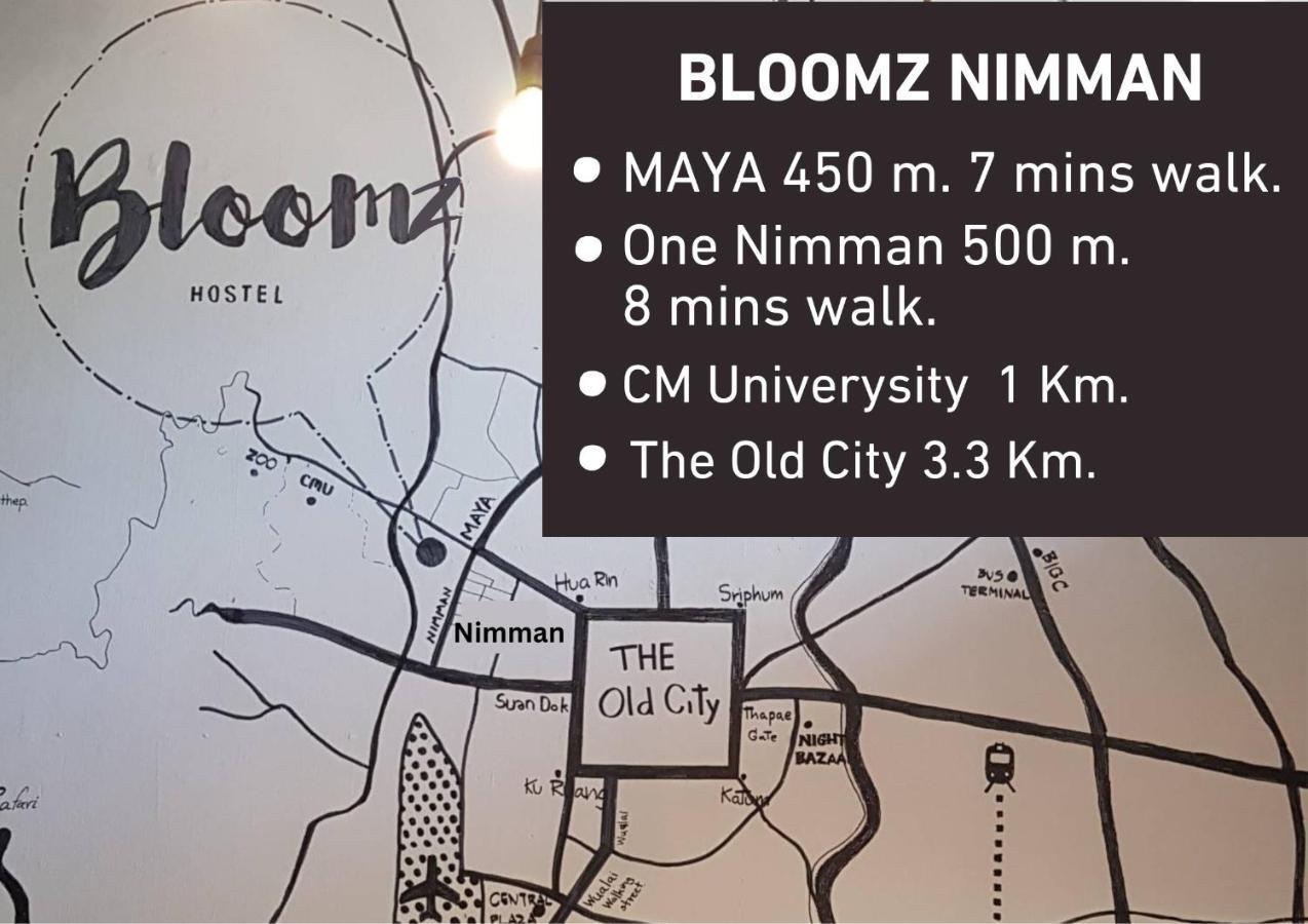 Bloomz Hostel Chiang Mai Dış mekan fotoğraf